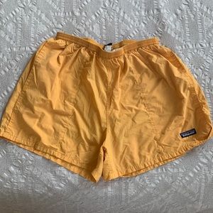 Yellow Patagonia Baggies Shorts